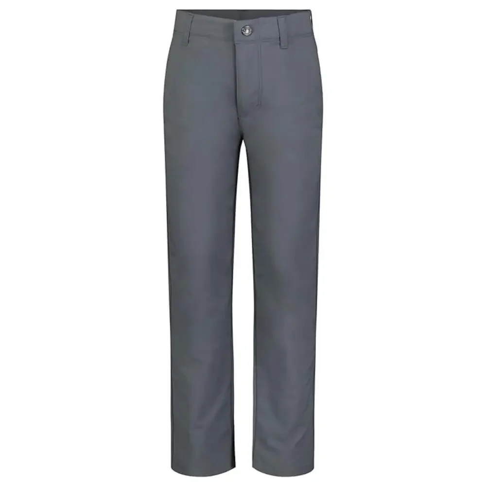 Under Armour Matchplay Golf Pants Boys 4 Pitch Gray Stretch Tapered Leg FROG580